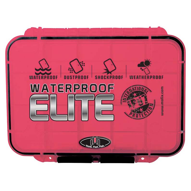 Molix Waterproof Elite 02 Lure Box Rot 23 x 17.5 x 5.3 cm Molix Waterproof Elite 02 Lure Box Rot 23 x 17.5 x 5.3 cm von Molix