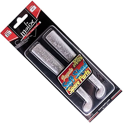 molix Spinning Lure jugulo Soft Shad Ersatz Schwanz 5,5 in 2.1/4 oz, white shad molix Spinning Lure jugulo Soft Shad Ersatz Schwanz 5,5 in 2.1/4 oz, white shad von Molix