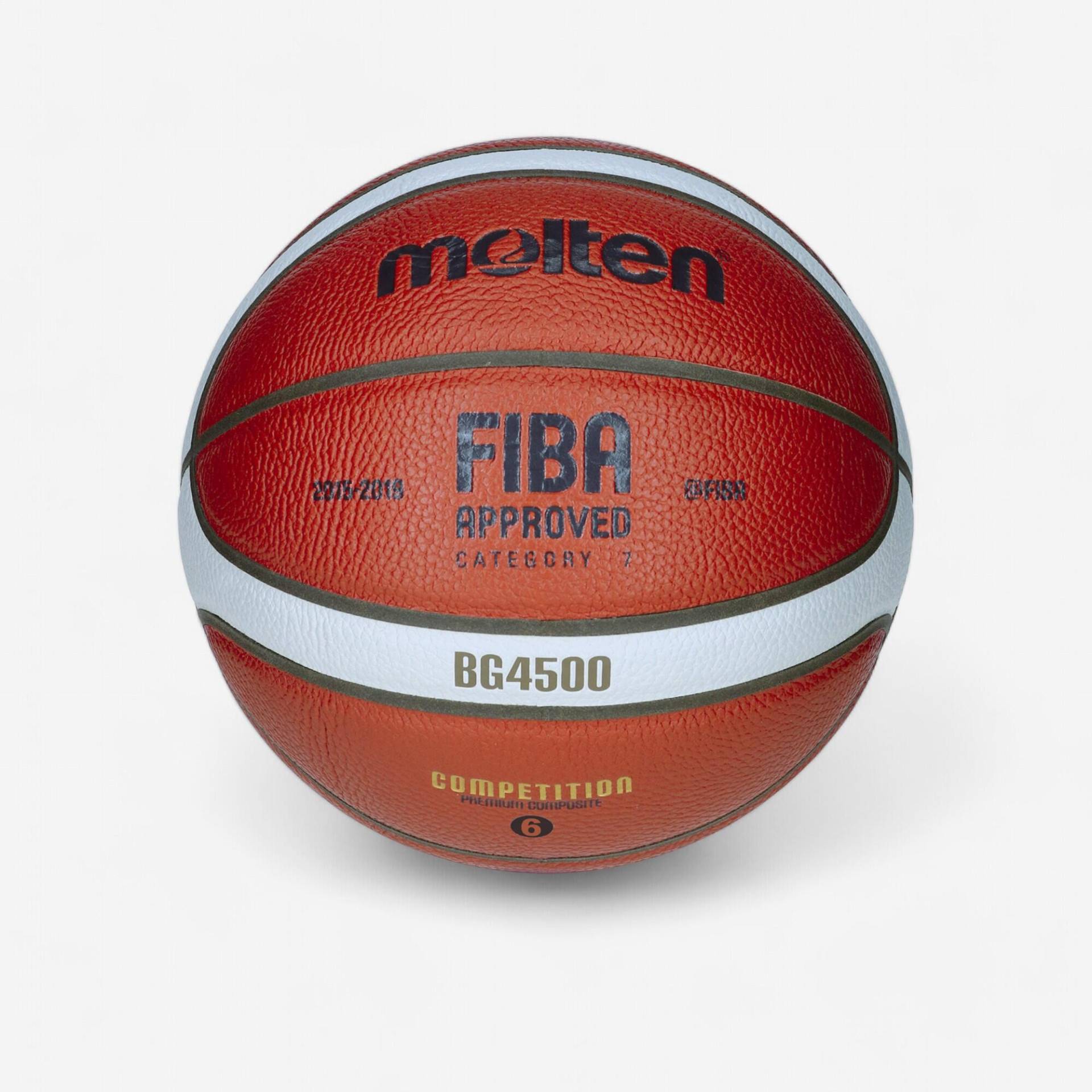 Basketball Größe 6 - Molten B6G 4500 orange Basketball Größe 6 - Molten B6G 4500 orange von Molten