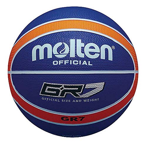 MOlten BGR Basketball, mehrfarbig Blau Blau/Orange Größe 5 MOlten BGR Basketball, mehrfarbig Blau Blau/Orange Größe 5 von Molten