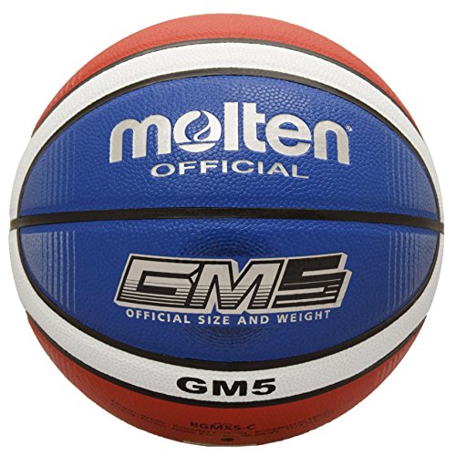Molten BGMX5-C Bgmx-C Basketball, Rot/Weiß/Blau, Junior, Größe 5 Molten BGMX5-C Bgmx-C Basketball, Rot/Weiß/Blau, Junior, Größe 5 von Molten
