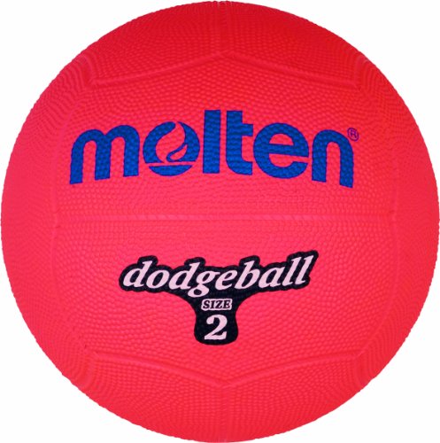 Molten Dodgeball Rot Ball, one Size Molten Dodgeball Rot Ball, one Size von Molten