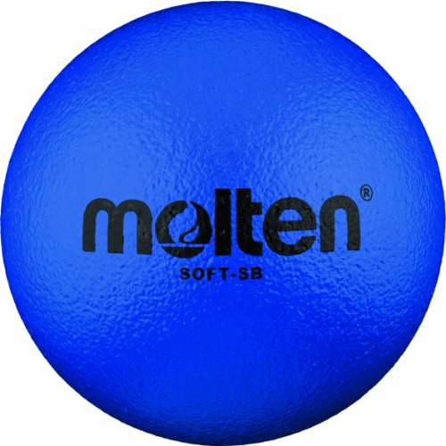 Molten Softball Fußball Soft-SB, Blau, Ø 180 mm Ball, 130 g, Durchmesser: 180mm Molten Softball Fußball Soft-SB, Blau, Ø 180 mm Ball, 130 g, Durchmesser: 180mm von Molten