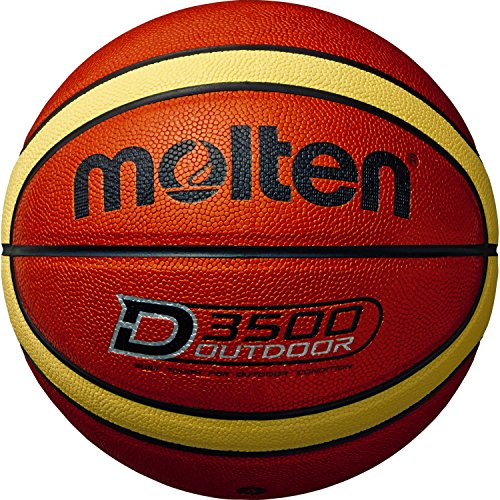Molten Basketball B6D3500 Größe 6, Orange/Creme/Shiny Optic, 6 Molten Basketball B6D3500 Größe 6, Orange/Creme/Shiny Optic, 6 von Molten