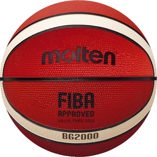 Molten Europe B5G2000 Basketball ORANGE/Ivory 5 Molten Europe B5G2000 Basketball ORANGE/Ivory 5 von Molten