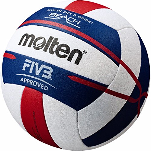 Molten FIVB Approved Elite Beachvolleyball, Rot/Weiß/Blau Molten FIVB Approved Elite Beachvolleyball, Rot/Weiß/Blau von Molten