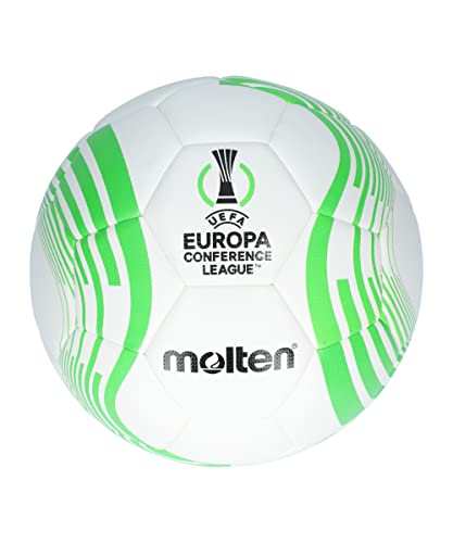 Molten UEFA Europa Conference League 2022/23 Fußball weiß/grün, 5 Molten UEFA Europa Conference League 2022/23 Fußball weiß/grün, 5 von Molten