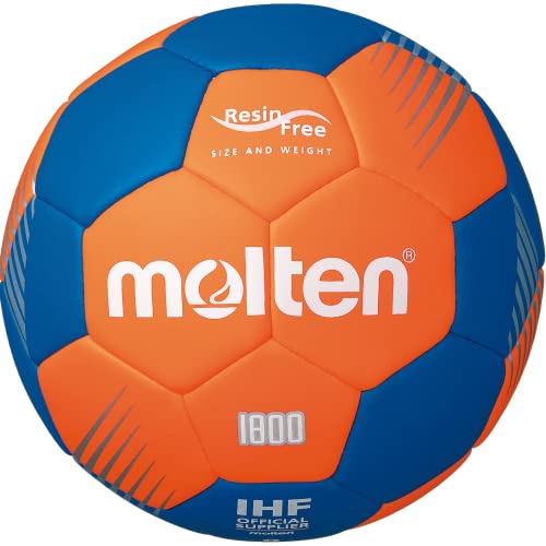 Molten Handball H0F1800-OB, Größe: 0, Farbe: orange/blau von Molten