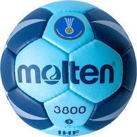 molten Handball H3X3800 Wettspielball Cyan 3 molten Handball H3X3800 Wettspielball Cyan 3 von Molten