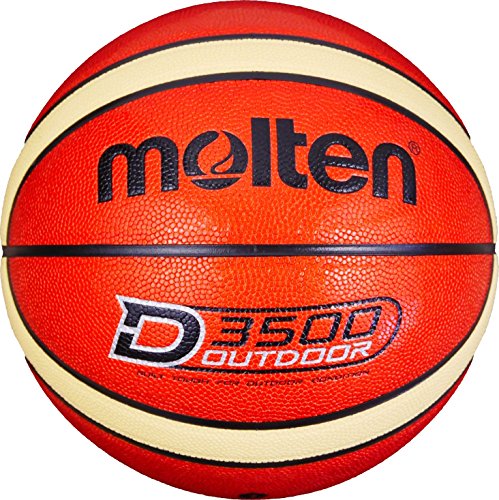 Molten Herren B7D3500 Basketball, Orange, 7 Molten Herren B7D3500 Basketball, Orange, 7 von Molten