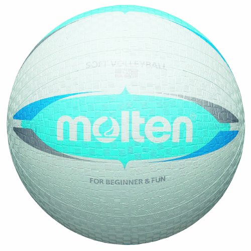 molten Kinder Dodgeball Ball, Weiß/Blau, 155 g, Durchmesser: 200 mm molten Kinder Dodgeball Ball, Weiß/Blau, 155 g, Durchmesser: 200 mm von Molten
