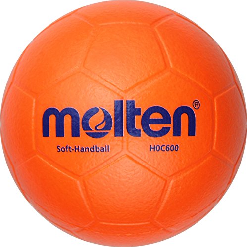 Molten Kinder Schaumstoffball Handball, Orange, 180 g, Durchmesser: 150mm Molten Kinder Schaumstoffball Handball, Orange, 180 g, Durchmesser: 150mm von Molten