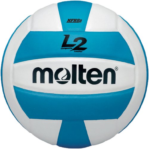 Molten Premium Competition L2 Volleyball, NFHS zugelassen, Unisex, Aqua/White Molten Premium Competition L2 Volleyball, NFHS zugelassen, Unisex, Aqua/White von Molten
