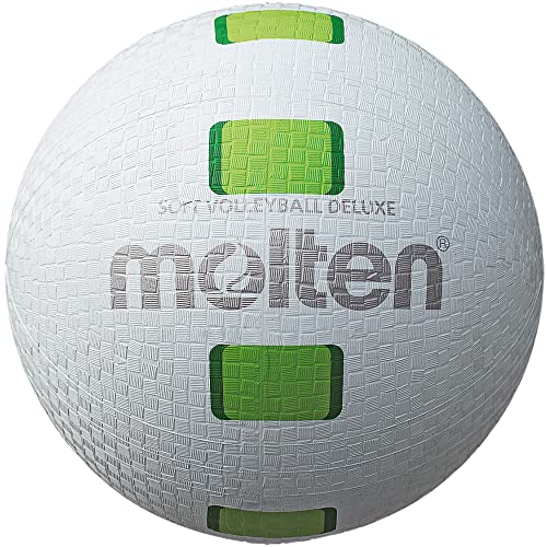 Molten Volleyball-Ball-S2Y1550-WG weiß/grün 155g, Ø 200 mm Molten Volleyball-Ball-S2Y1550-WG weiß/grün 155g, Ø 200 mm von Molten