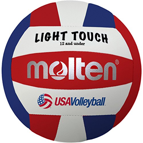 Molten Volleyball Light Touch, rot/weiß/blau, MS240-3, Unisex, Jugendliche, MS240-3, rot/weiß/blau, 12 & Under Molten Volleyball Light Touch, rot/weiß/blau, MS240-3, Unisex, Jugendliche, MS240-3, rot/weiß/blau, 12 & Under von Molten