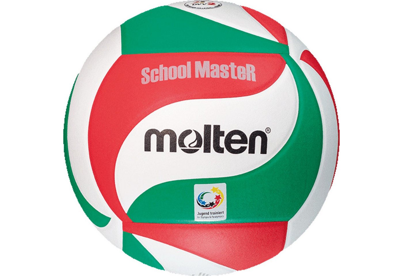 Molten Volleyball V5M-SM WEIß/GRÜN/ROT Molten Volleyball V5M-SM WEIß/GRÜN/ROT von Molten