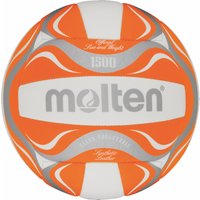 molten Beachvolleyball BV1500-OR orange molten Beachvolleyball BV1500-OR orange von Molten