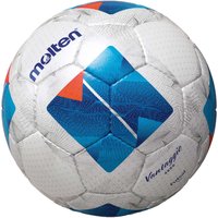 molten F9N4800 (400g) Futsal-Hallenfußball weiß/blau/silber von Molten