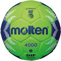 molten H3A4000-GB Handball Wettspielball hellgrün/blau 3 molten H3A4000-GB Handball Wettspielball hellgrün/blau 3 von Molten