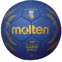 molten H3A5000-B Handball IHF Wettspielball blau/gold 3 molten H3A5000-B Handball IHF Wettspielball blau/gold 3 von Molten