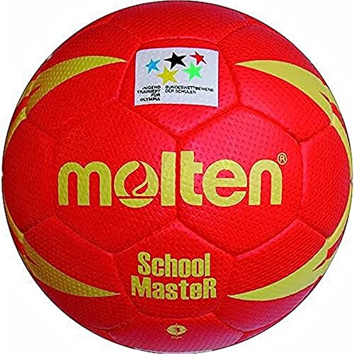 molten Handball, Rot/Gelb, 3, H3X-SM von Molten