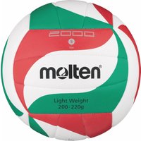 molten Leicht-Volleyball Trainingsball weiß/grün/rot V5M2000-L Gr. 5 molten Leicht-Volleyball Trainingsball weiß/grün/rot V5M2000-L Gr. 5 von Molten