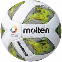 molten School MasteR Fußball F5A-SM weiß/grün/silber 5 molten School MasteR Fußball F5A-SM weiß/grün/silber 5 von Molten