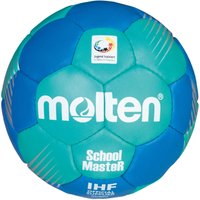molten School MasteR Handball H3F-SM grün/blau 3 von Molten