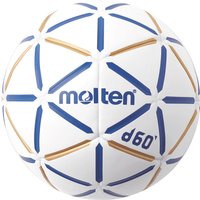 molten D60 Handball weiß/blau/gold 1 von Molten