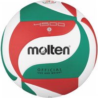 molten Volleyball DVV 2 Wettspielball V5M4500-DE Weiß/Grün/Rot Gr. 5 molten Volleyball DVV 2 Wettspielball V5M4500-DE Weiß/Grün/Rot Gr. 5 von Molten