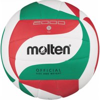 molten Volleyball V5M2000 Trainingsball weiß/grün/rot Gr. 5 molten Volleyball V5M2000 Trainingsball weiß/grün/rot Gr. 5 von Molten