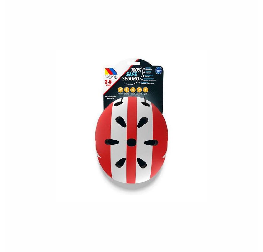 MOLTO Fahrradhelm Molto Kinderhelm Moltó Weiß Rot 48-53 cm MOLTO Fahrradhelm Molto Kinderhelm Moltó Weiß Rot 48-53 cm von MOLTO