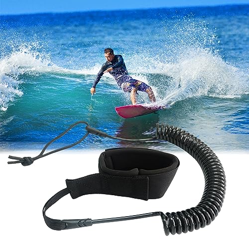 Molyorch Surf Seil Zubehör, Sup Leine Stand up Paddle, Einziehbar Surfboard Leash, Paddle Leash Fußschlaufe, für Surfbrett, Vertikales Paddel, Kajak Molyorch Surf Seil Zubehör, Sup Leine Stand up Paddle, Einziehbar Surfboard Leash, Paddle Leash Fußschlaufe, für Surfbrett, Vertikales Paddel, Kajak von Molyorch