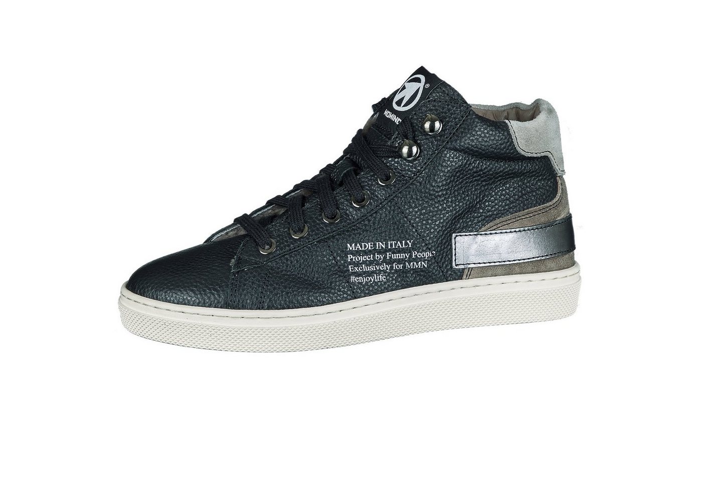 Momino Momino Sneaker 4046 Wintersneaker Lammfell high top Leder Schwarz Sneaker Momino Momino Sneaker 4046 Wintersneaker Lammfell high top Leder Schwarz Sneaker von Momino