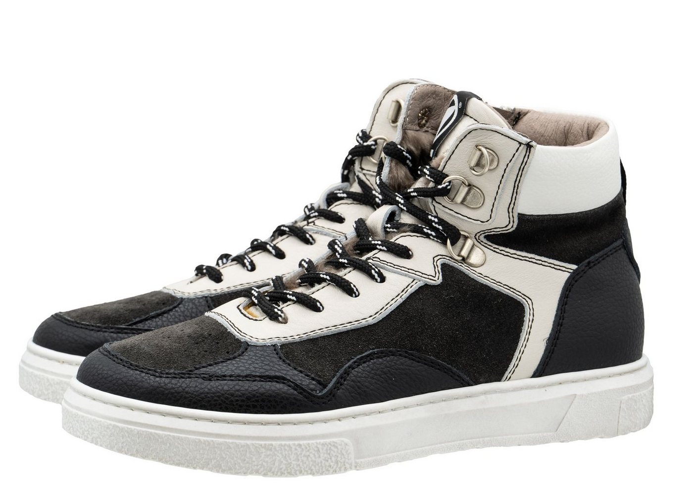 Momino Momino Sneaker 4150 Wintersneaker Lammfell high top Leder Sneaker Momino Momino Sneaker 4150 Wintersneaker Lammfell high top Leder Sneaker von Momino
