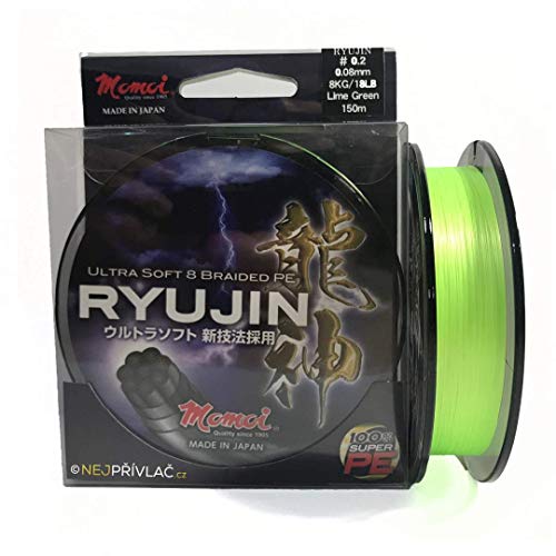 Momoi RYUJIN 150m lindgrün 0,06mm 6kg Momoi RYUJIN 150m lindgrün 0,06mm 6kg von Momoi