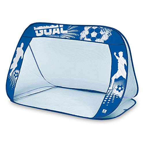 Mondo, hellblau Toys-Goal Post Fußballtor Pop Up für Kinder 115 x 76 x 73-28634, small von Mondo