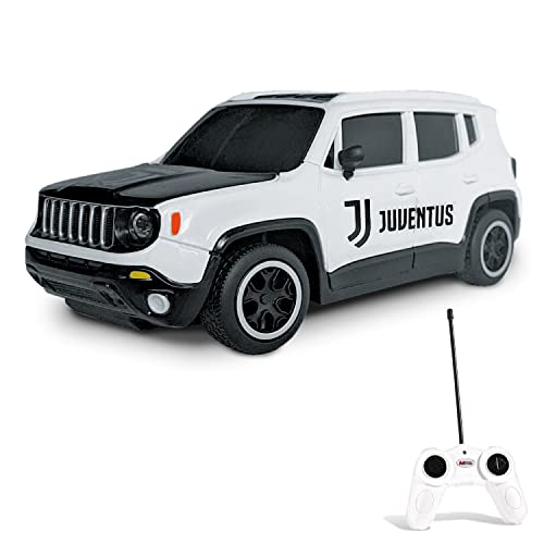Mondo Motors, JEEP RENEGADE JUVENTUS, Modell im Maßstab 1: 24, Geschwindigkeit bis zu 8 km / h, Spielzeugauto für Kinder - 63555 von Mondo