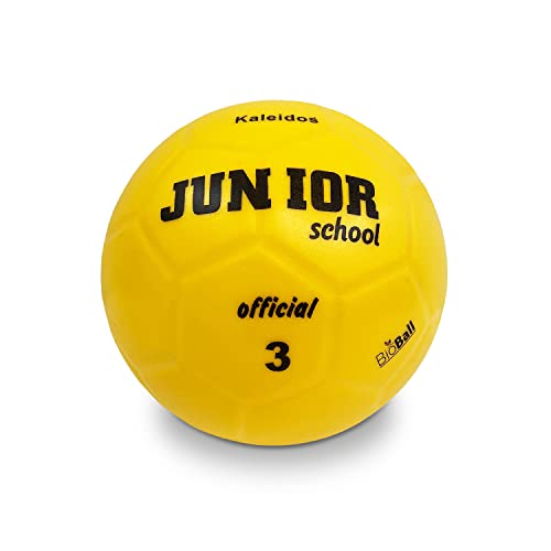 Mondo Sport Football JUNIOR 3 - Größe 3 - Erste Fußball - 300 g - Gelb - 01520 von Mondo