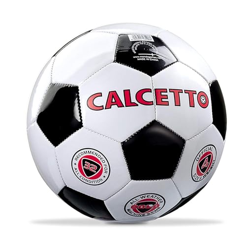 Mondo Toys - CALCETTO Genähter Fußball - Offizielles Produkt - Größe 4 - 300 g - 13106 Mondo Toys - CALCETTO Genähter Fußball - Offizielles Produkt - Größe 4 - 300 g - 13106 von Mondo