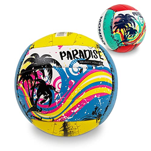 Mondo Toys - Spielball Volleyball PARADISE - Größe 5 Indoor, Outdoor, Beach, PVC Sponge Soft Touch - 13573 Mondo Toys - Spielball Volleyball PARADISE - Größe 5 Indoor, Outdoor, Beach, PVC Sponge Soft Touch - 13573 von Mondo