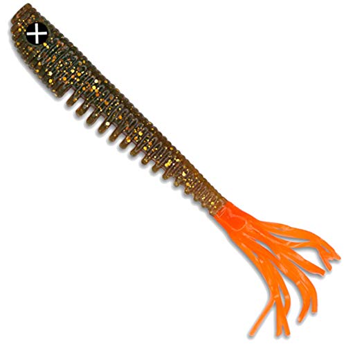 Monkey Lures Hairy Lui 14cm - 4 Gummifische, Monkey Lures Farbe:Motor Bug von Monkey Lures