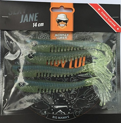 Monkey Lures Hairy Lui 14cm - 4 Gummifische, Monkey Lures Farbe:Sexy Jane Monkey Lures Hairy Lui 14cm - 4 Gummifische, Monkey Lures Farbe:Sexy Jane von Monkey Lures
