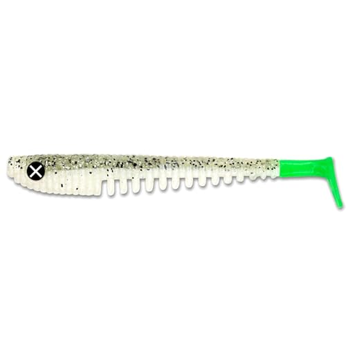 Monkey Lures King Lui - 7,5 cm, 10 cm, 12,5 cm, 14 cm - Big L Köder, Gummifisch, Angelköder, Softbait, Zanderköder, Kunstköder Angeln, Gummiköder (Salt Pepper - leicht UV aktiv, 14 cm) Monkey Lures King Lui - 7,5 cm, 10 cm, 12,5 cm, 14 cm - Big L Köder, Gummifisch, Angelköder, Softbait, Zanderköder, Kunstköder Angeln, Gummiköder (Salt Pepper - leicht UV aktiv, 14 cm) von Monkey Lures