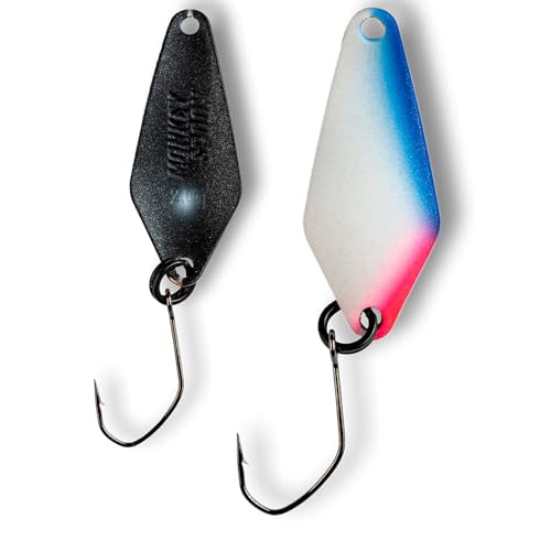 Monkey Lures Monkey Spoon EL Nacho 2,0g - Forellenspoon, Monkey Lures Farbe:Big L Spezial Monkey Lures Monkey Spoon EL Nacho 2,0g - Forellenspoon, Monkey Lures Farbe:Big L Spezial von Monkey Lures