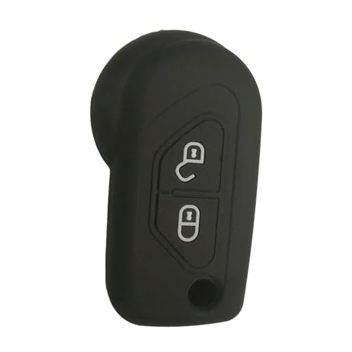 Monocitic - Autoschlüsselhülle Silikon-Schlüsseletui Fernbedienungshülle - passt für Citroen DS3 von Monocitic