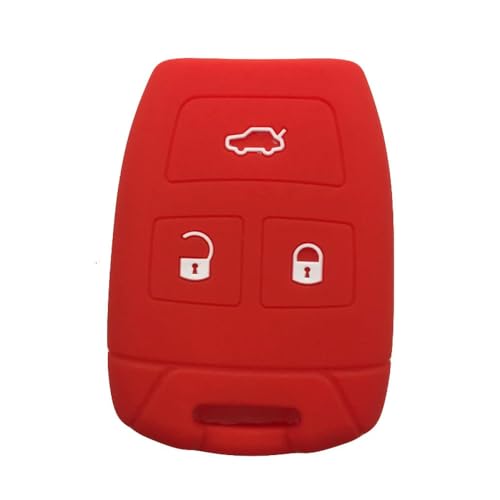 Monocitic - Autoschlüsselhülle Silikon-Schlüsseletui Fernbedienungshülle - passt für FIAT Bravo Croma Stilo von Monocitic