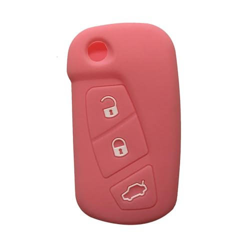Monocitic - Autoschlüsselhülle Silikon-Schlüsseletui Fernbedienungshülle - passt für Ford KA Streetka Vehicles New Model 2008-2016 von Monocitic
