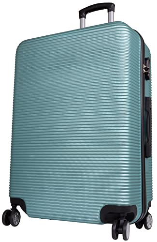 Monopol Reise-Koffer groß Hartschale Malaga 76 cm 99 Liter 4 Räder Zahlenschloss Türkis Monopol Reise-Koffer groß Hartschale Malaga 76 cm 99 Liter 4 Räder Zahlenschloss Türkis von Monopol
