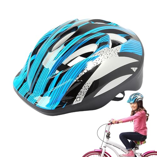 Kinderhelm, Kinder-Bike-Helm, Kindersicherheits-Bi-ke-Helm, verstellbar, stoßfest, Skate-Schutzausrüstung, schützende Kopfbedeckung, harte Hüte, bequemer Kopfschutz für Roller, Skaten von Monozoz